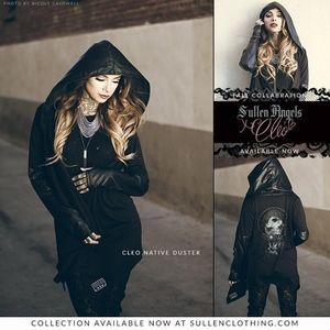 Sullen Angels Hooded Duster